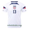 USA MORGAN 13 Hjemme VM 2022 - Herre Fotballdrakt